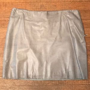 Leather skirt